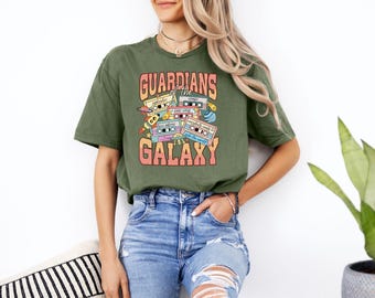 Guardians of the Galaxy Shirt, Guardians Galaxy Cassette Shirt, Vintage Concert Shirt, Star Wars Songs Shirt, Star Wars Tee, Retro Tee
