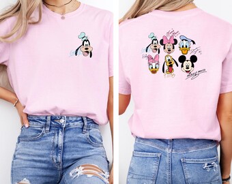 Comfort Colors® Custom Walt Disneyworld 2 Side Shirt, Custom Disney Family 2025 Shirt, Mickey And Friends Shirt, Disney Group Shirts