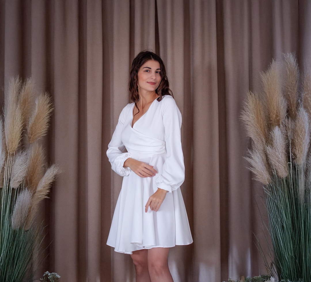 ladies white cocktail dresses Elegant Vicky White Dress
