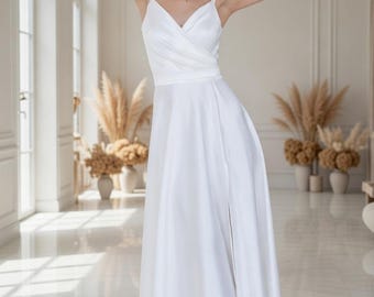 sweetheart neckline maxi dress in ivory sweetheart mermaid wedding dress long sleeve Ivory Strapless Sweetheart Neckline Wedding Dress