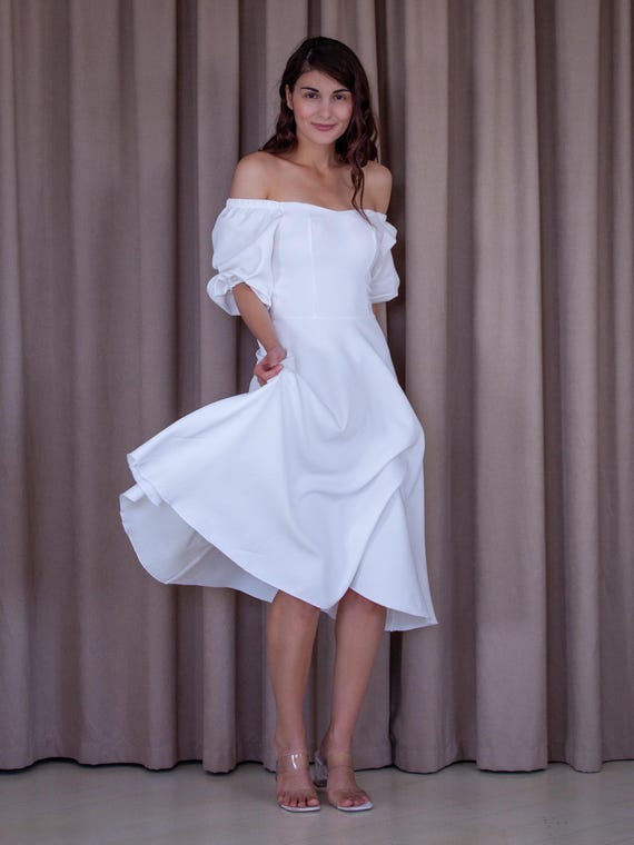 knee length dress patterns Fitted or Fit & Flare Dress main image 1