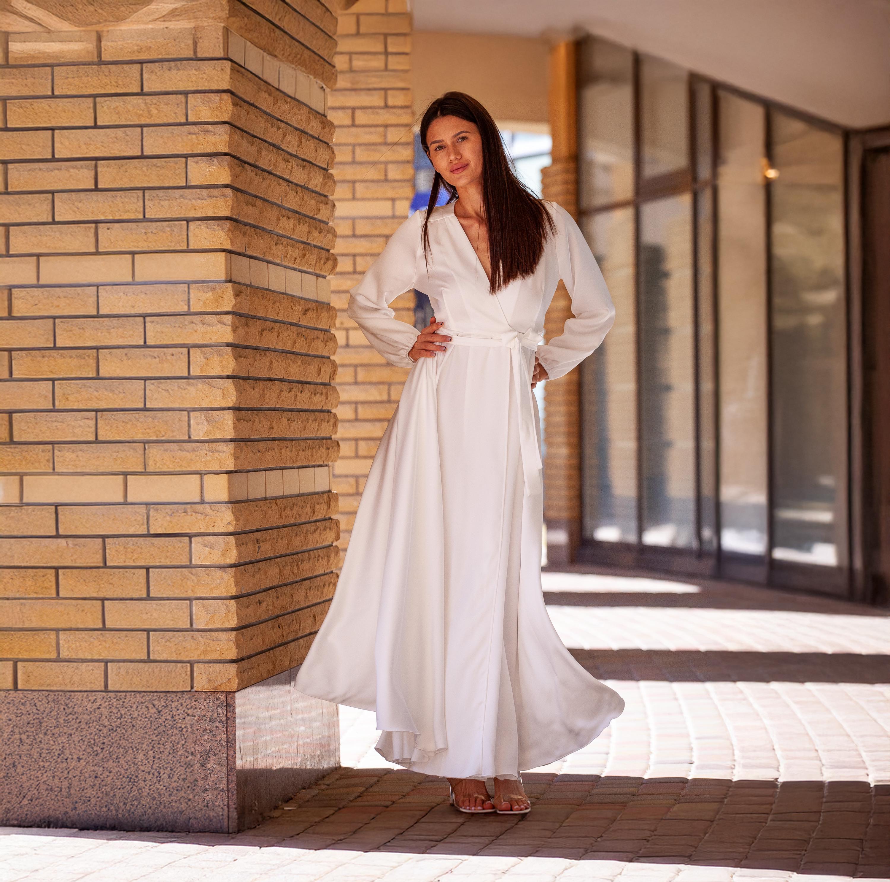 Fall Engagement Dress for Photos