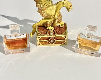 Gold Dragon Trinket Box