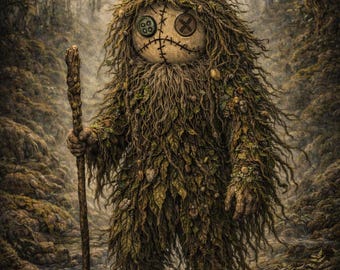 L’Om Salvarech – Forest Guardian Spirit Art Print
