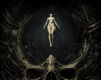 Submerged Engine - Biomechanical Descent No. 1