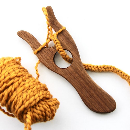 Lucet Knitting Fork Cord Making Tool walnut Etsy