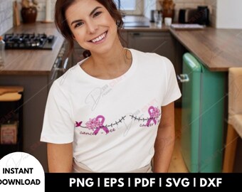 Cancer Free Png, Koszulka z napisem „Świadomość Raka Piersi” Png, Różowa Wstążka Png, Retro Rak Piersi Png, Wstążka Raka Piersi Png, Pobieranie Cyfrowe