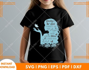 Clipart z dziewczynką tatusia, Córeczka tatusia w formacie SVG, Dziewczynka w formacie SVG, Księżniczka tatusia w formacie SVG, Księżniczka w formacie SVG, Dziewczynka w formacie SVG, Pobieranie cyfrowe