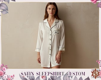 Plus Size Sleep Shirts Bridal Party Shirt Getting Ready Outfit Bridesmaid Shirt Bachelorette Party Shirt Button Down Shirts Bridesmaid Gifts