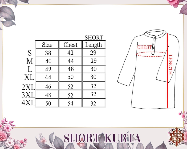 Men’s Short Cotton Kurta Plain Casual Tunic Lightweight Indian Shirt Everyday Ethnic Wear Comfortable and Easy Washable Premium Cotton Kurta image 6