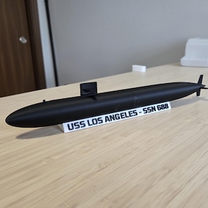 Los Angeles Class U.S. Submarine Model