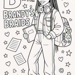 Class of 97, 90s Nostalgia Coloring Pages, Digital Download, Printable Retro Coloring Book for Adults & Teens, Pop Culture, Fun Coloring image 5