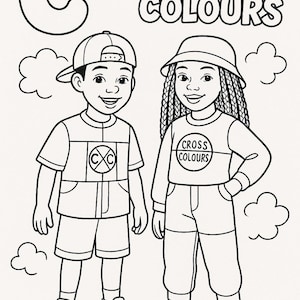 Class of 97, 90s Nostalgia Coloring Pages, Digital Download, Printable Retro Coloring Book for Adults & Teens, Pop Culture, Fun Coloring image 6