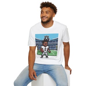Las Vegas Raiders NFL 8 Bit Unisex T-Shirt, Raiders Team Shirt