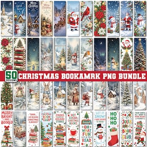 Marcapáginas navideño png, Navidad png, Marcapáginas png, Escenas invernales png, Marcapáginas navideño png, Frases navideñas, Temporada navideña, Descarga digital