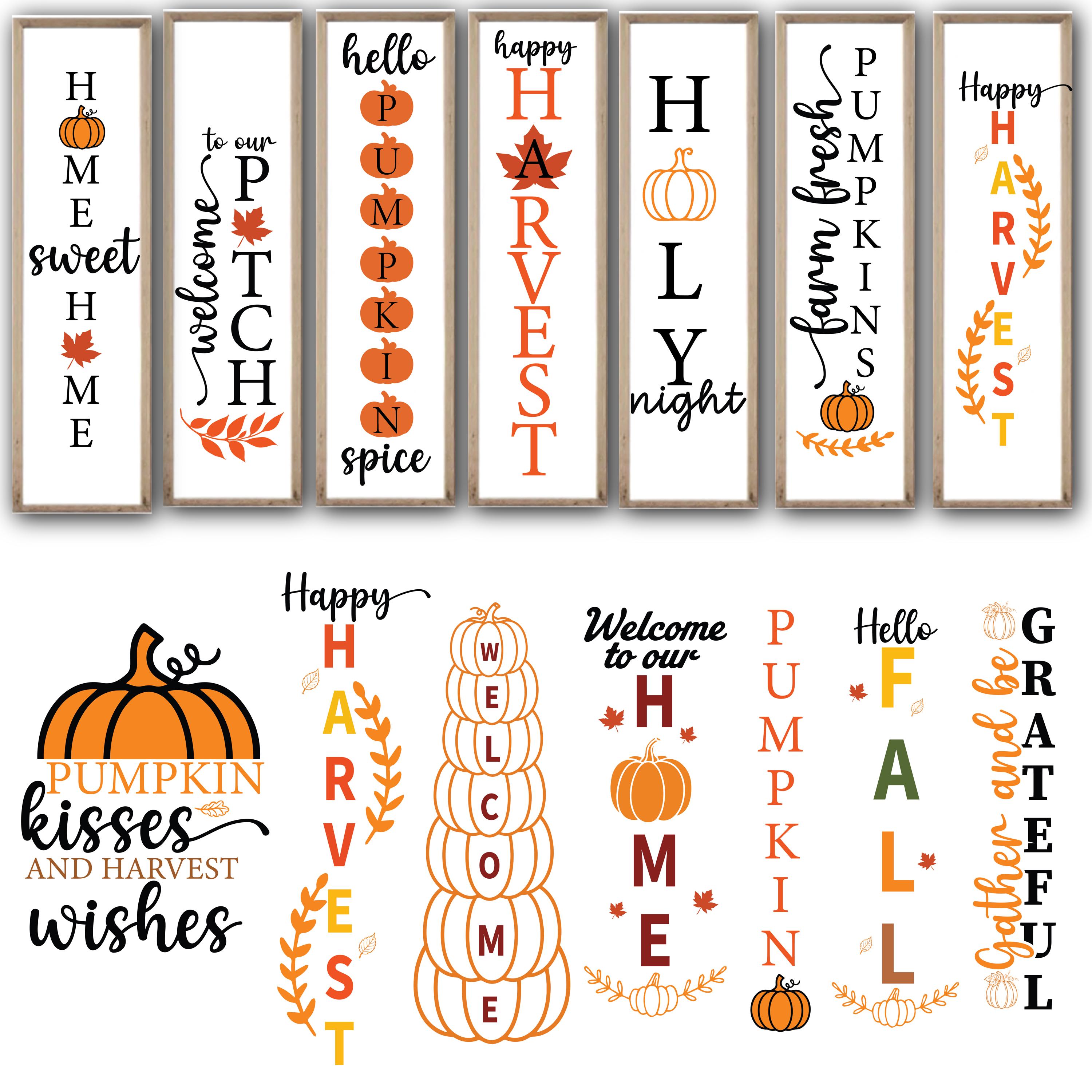 Fall Porch Sign Svg,fall Welcome Sign Svg,thanksgiving Porch Sign Svg ...