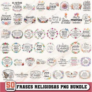 Spansk kristen png, Religiösa fraser png, spansk png, kristen png, spansk bibelvers png, kristna fraser png, Cricut & Silhouette