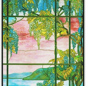 Digital DOWNLOAD Louis Comfort Tiffany&#39;s Oyster Bay Orenco Originals Counted Cross Stitch Chart / Pattern