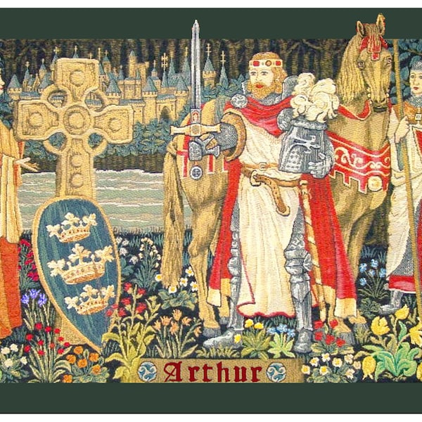 Digital DOWNLOAD Medieval King Arthurs Court Orenco Originals Counted Cross Stitch Chart / Pattern