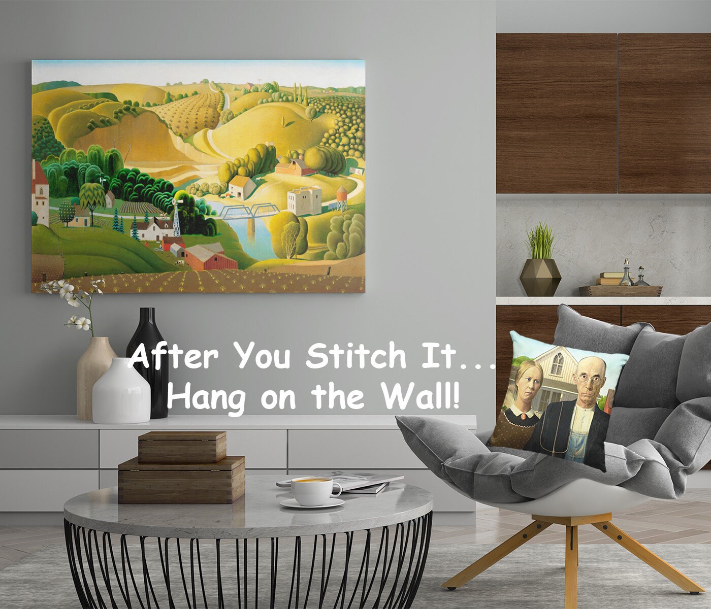 デジタルダウンロード - PDF - アメリカ人画家グラント・ウッドによる