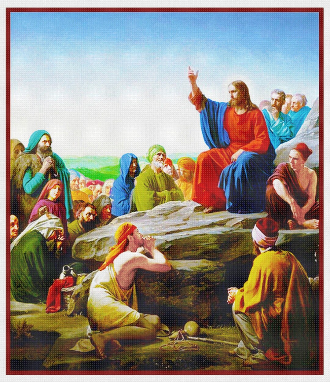 Digital DOWNLOAD Carl Bloch's Sermon on the Mount Orenco Originals ...