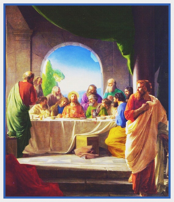 Digital DOWNLOAD Carl Bloch's Last Supper of Christ | Etsy