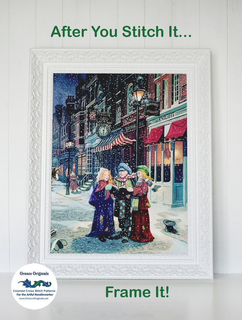 Victorian Santa Claus... Christmas Counted Cross Stitch ...