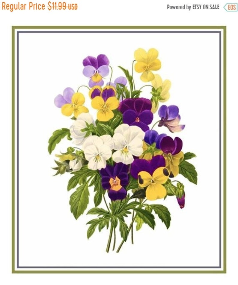 Orenco Originals Green Larkspur Detail 1 William Morris Design Counted Cross Stitch Pattern