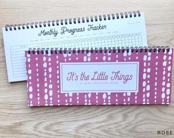Habit Building Book | 12-36 Month | Habit Tracker | Goal Book | New Habits | Progress Chart | Lay Flat | Spiral Wire Binding | Daily Goals