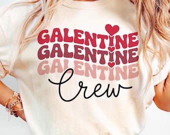 Diseño de camiseta para el Día de Galentine, regalo para mejores amigas, descarga digital de sublimación PNG para el Día de Galentine