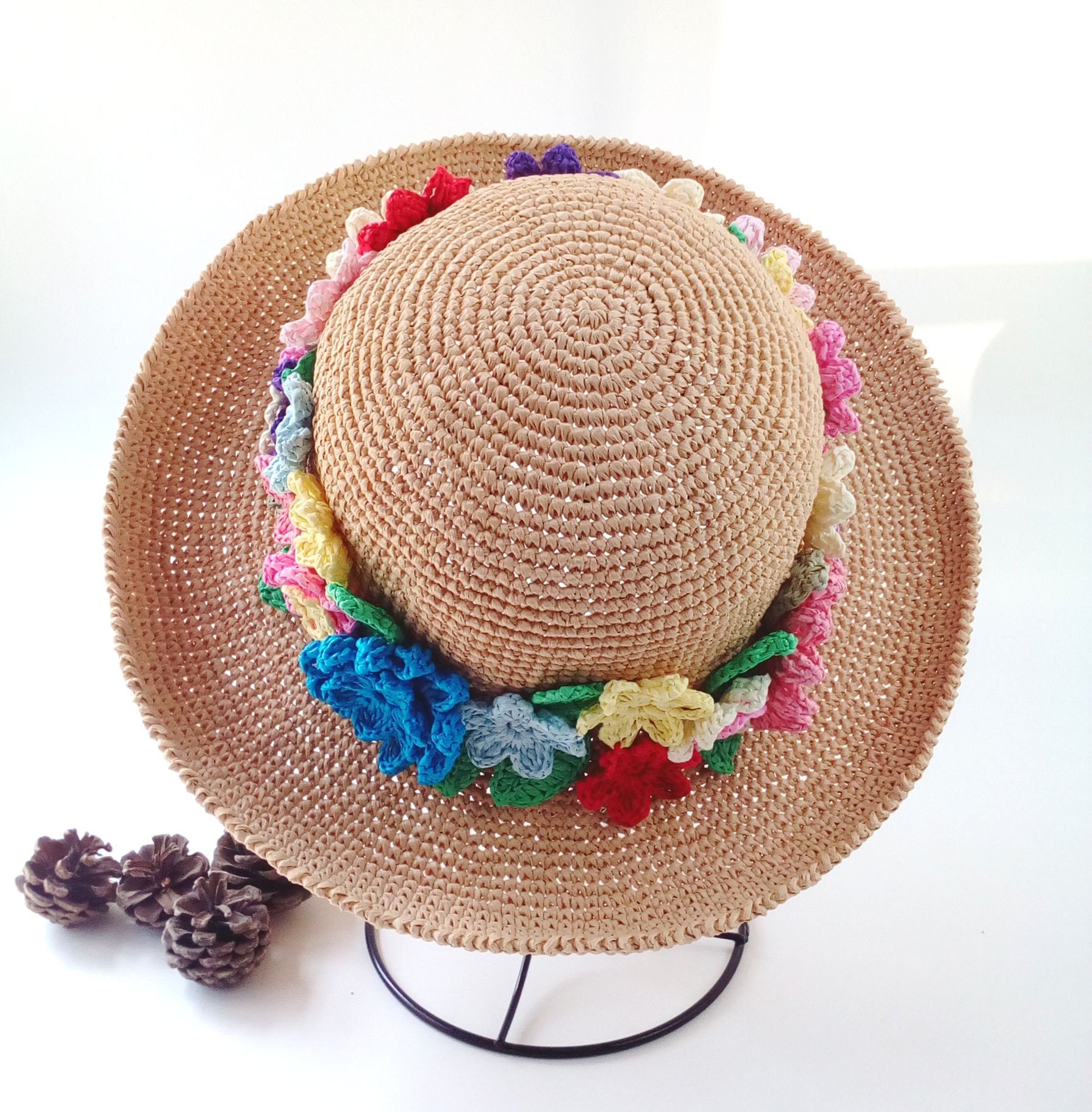 Summer Hat, Beach Hat, Woman Hat, Crochet Hat Pattern Tutorials - Etsy