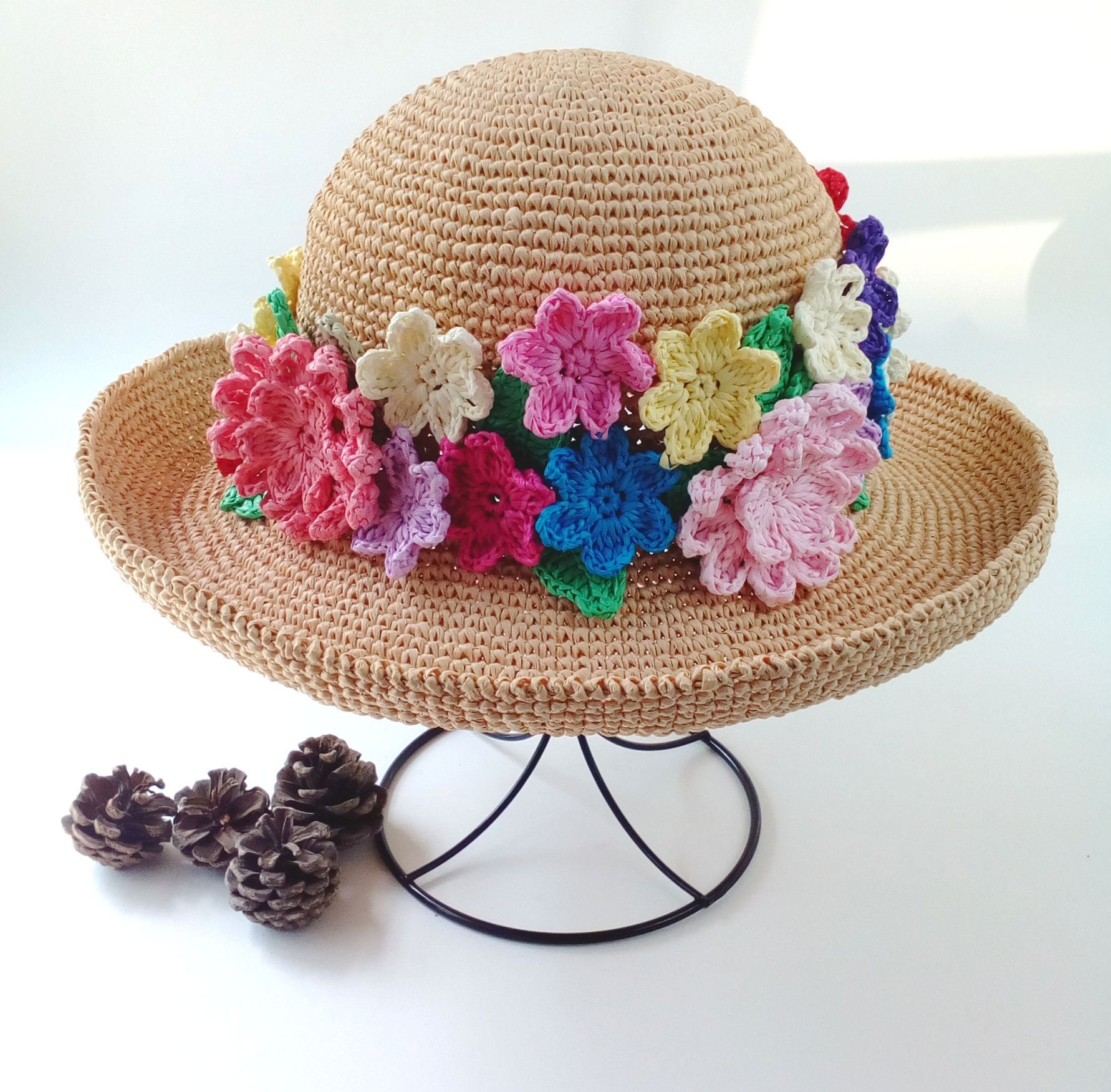 Summer Hat, Beach Hat, Woman Hat, Crochet Hat Pattern Tutorials - Etsy