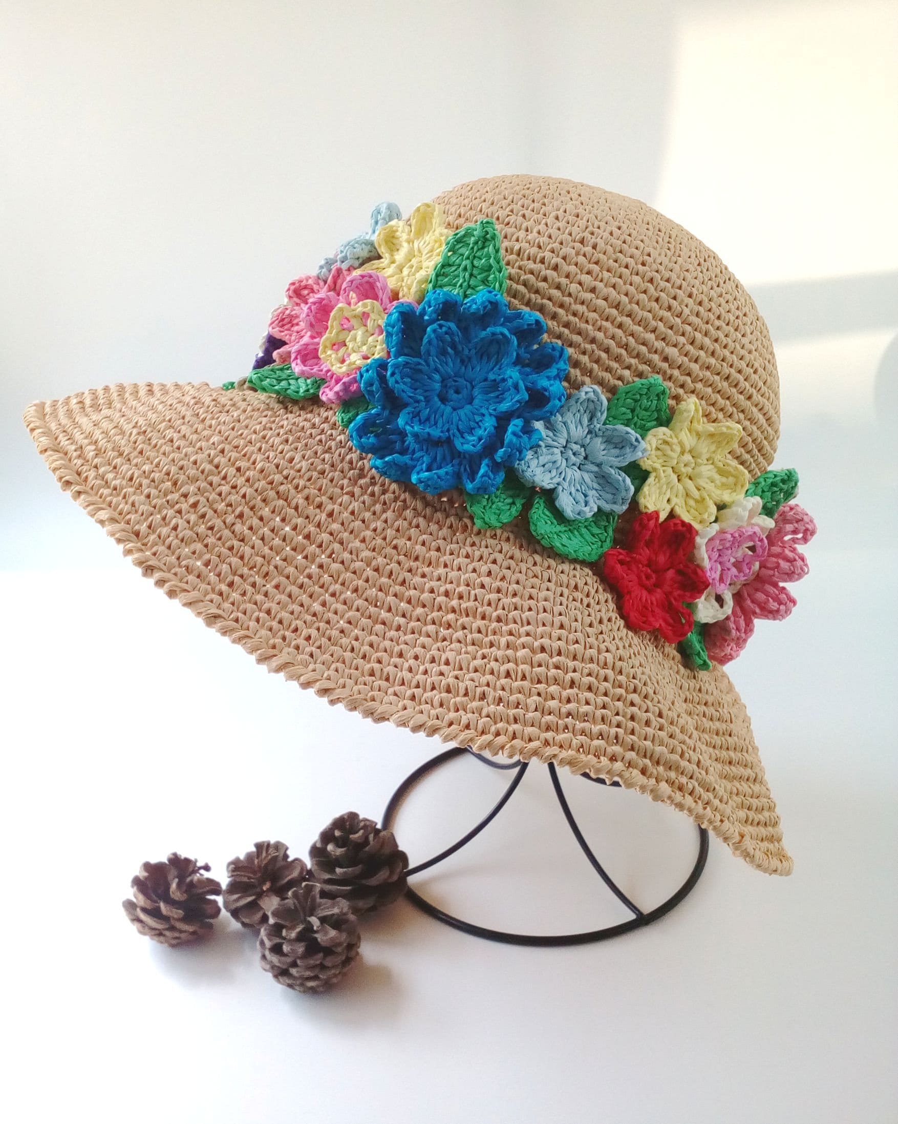 Summer Hat, Beach Hat, Woman Hat, Crochet Hat Pattern Tutorials - Etsy