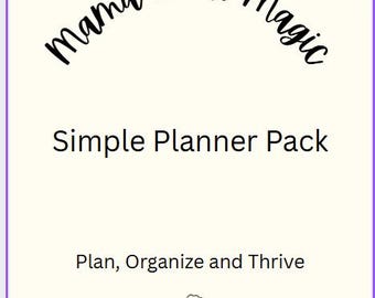 Minimalist Floral Planner Printable A4, Weekly Monthly Planner, Pastel ...