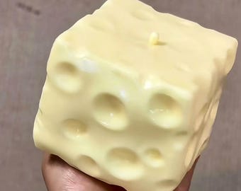 Giant Cheese! Vaseline Moldable Non-Rebound Squishy Ball - Stress Relief Gift for Weak Hands