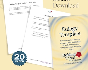 Eulogy Guide - How to write and deliver a meaningful eulogy