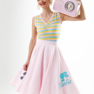 Cara top and skirt, Barbie collection By TiCCi Rockabilly Clothing