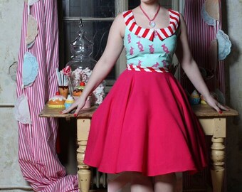 Sugar Dress: vintage style / pin-up / rockabilly candy dress by TiCCi Rockabilly Clothing