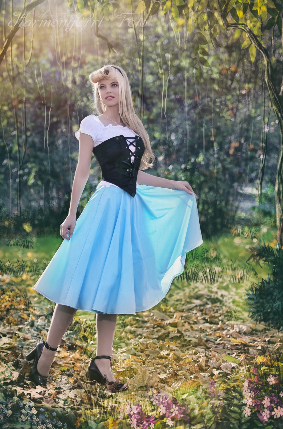 Sleeping beauty best sale costume adults uk