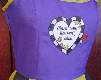 Beetlejuice Inspired Dress - Ghost With The Most, Babe - Halloween Costume, Cosplay Dress