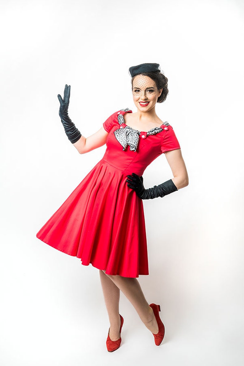 Gigi Vintage Inspired Pinup Dress by Ticci Rockabilly Etsy