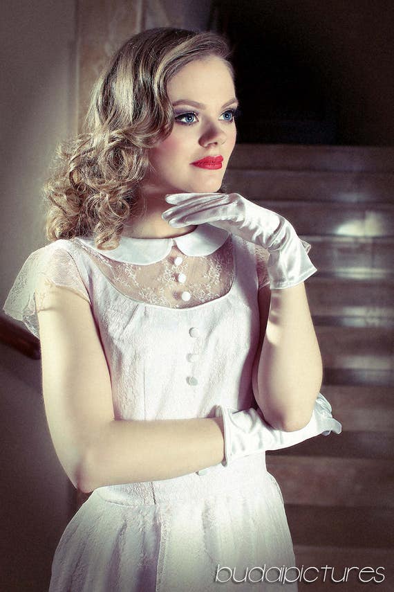 Rita Wedding Dress: Vintage Style / Pin-up / Rockabilly Bride