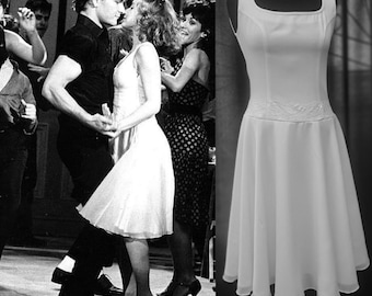 open lace back dress Dirty dancing y2k mini dress (L) – Holy Thrift main image 0