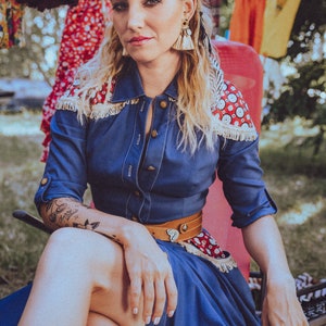 Sukienka Montana marki TiCCi Rockabilly Clothing
