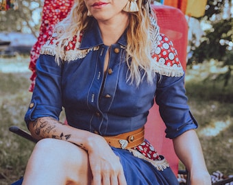 Montana Kleid BY TiCCi Rockabilly Clothing