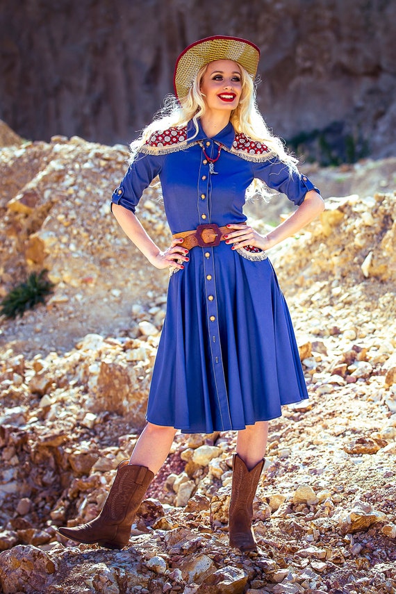 Montana Dress BY Ticci Rockabilly Clothing 
