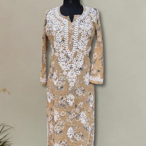Lucknowi Chikankari Kurti -Soft Cotton Printed Ethnic Tunic for Women’s Comfortable & Stylish Wear | Jeehva