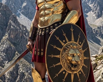 Spartan Full Armor Set for Men, Greek Warrior Steel Suit, Gladiator Costume, Medieval Cosplay Armor, Halloween LARP Outfit