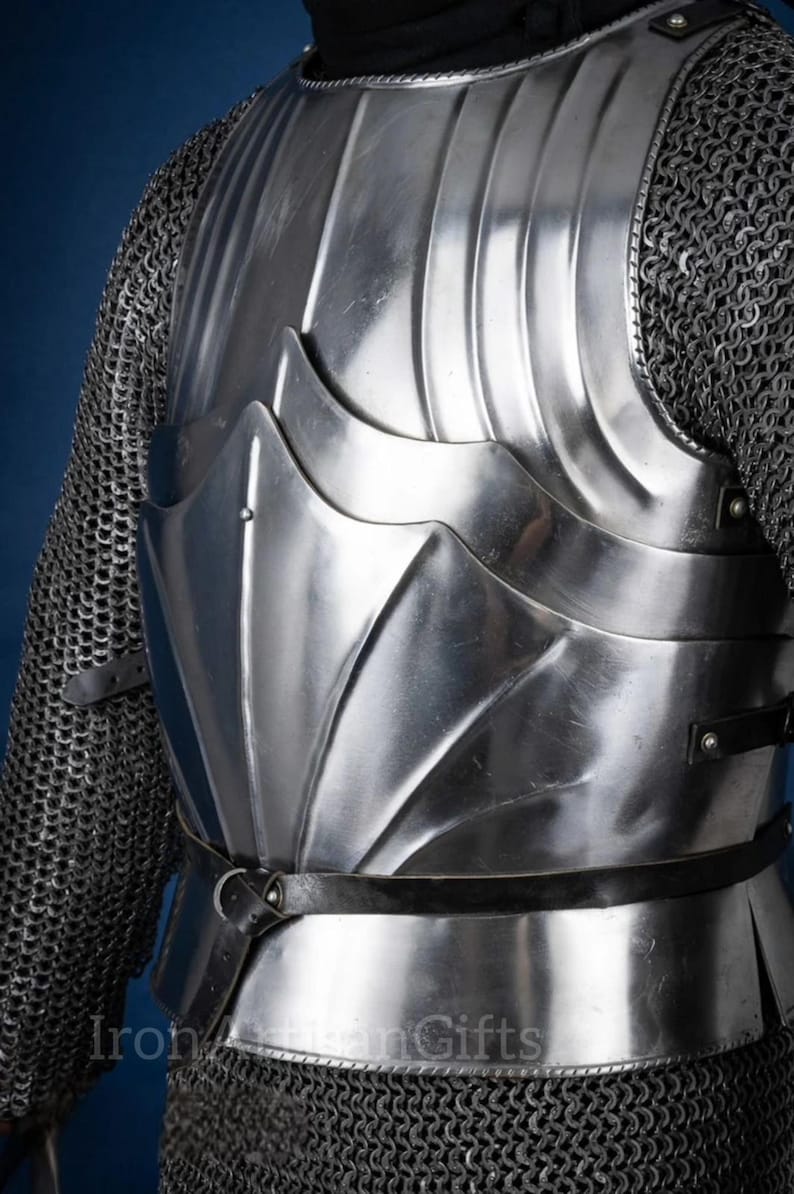 Handcrafted Medieval Steel Armor Jacket | Knight Chestplate & Backplate ...