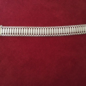 Milor Vintage Sterling 7&quot; Armband wiegt 13-14 Gramm mint Zustand